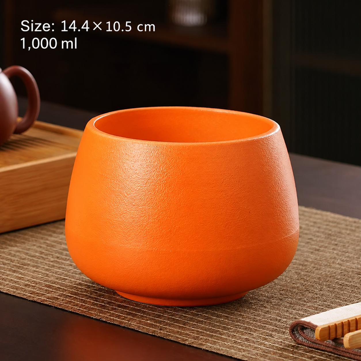 Brush washer — orange