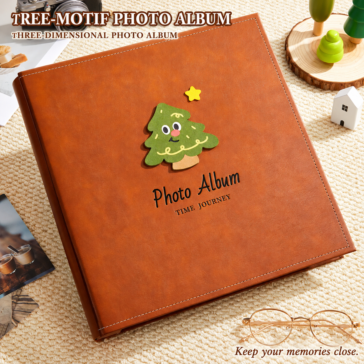 Photo album — brown · tree